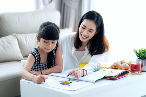 tips mendampingi anak belajar di rumah dengan membuat jadwal