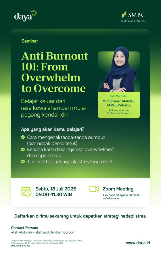 Webinar Anti Burnout 101: From Overwhelm to Overcome